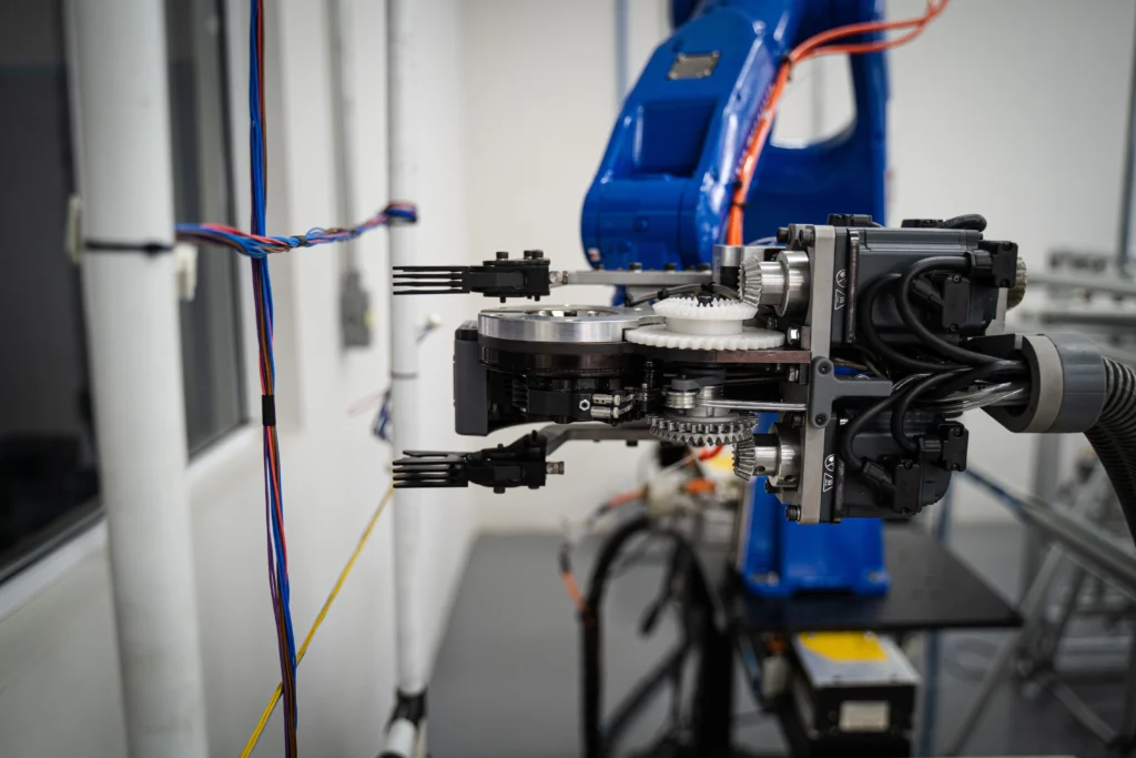 Spot Taping for Robotic Arm in Automated Processes